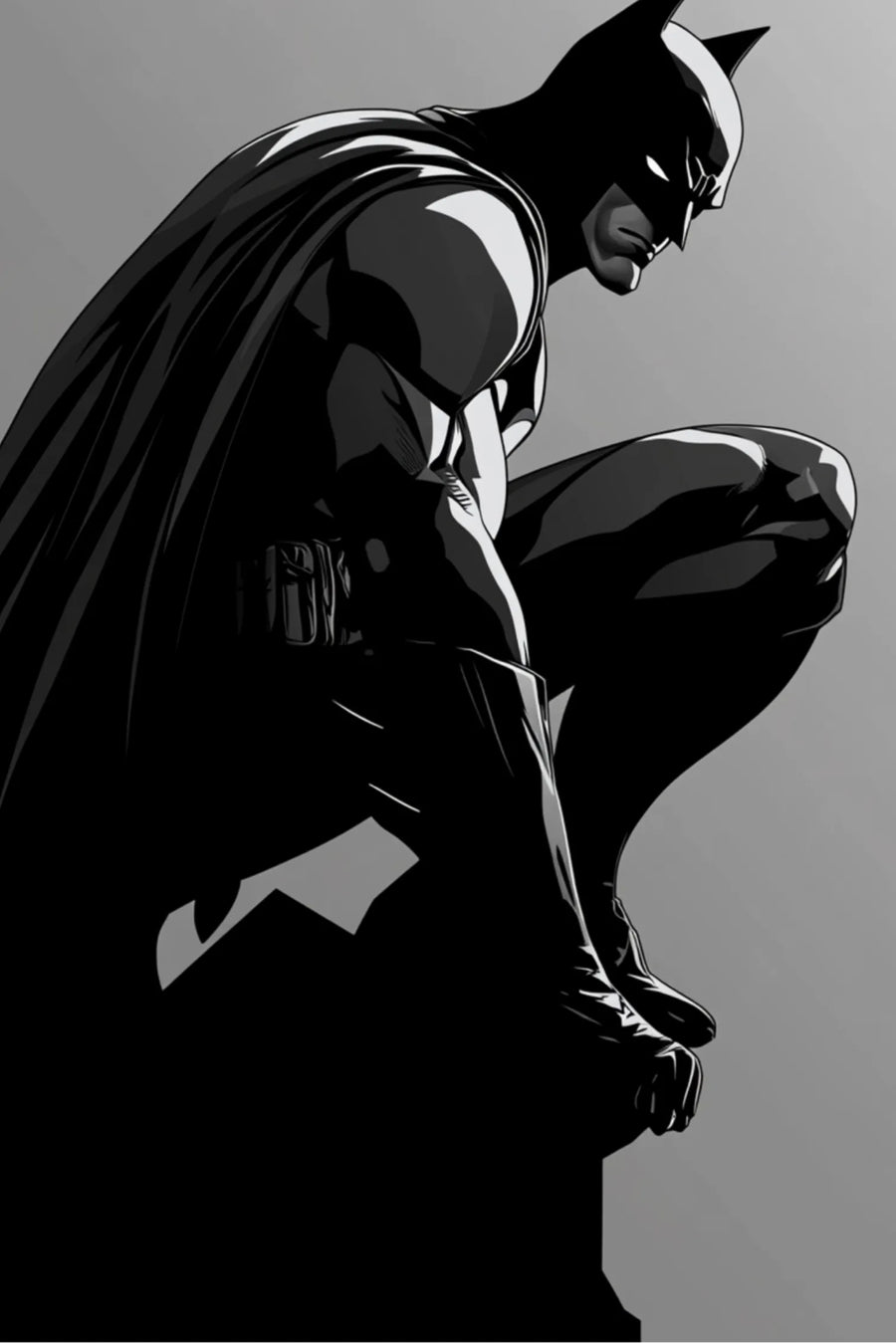 Batman Arkham Knight Metal Wall Posters | Premium, Waterproof & Magnet-Mounted Art