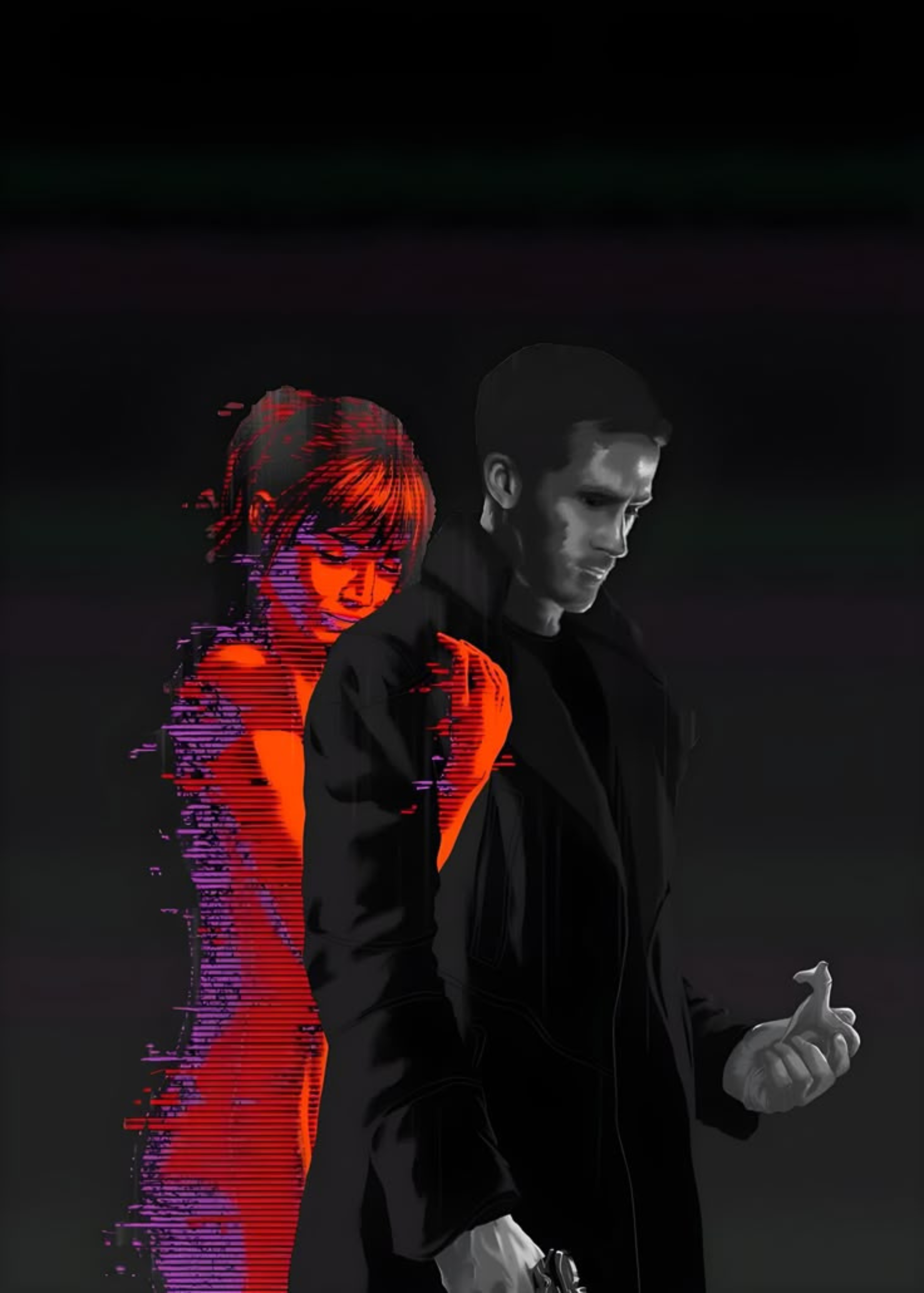 Blade Runner 2049 Fanart Metal Wall Posters | Premium, Waterproof & Magnet-Mounted Art