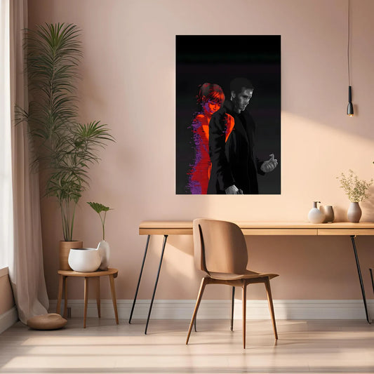 Blade Runner 2049 Fanart Metal Wall Posters | Premium, Waterproof & Magnet-Mounted Art