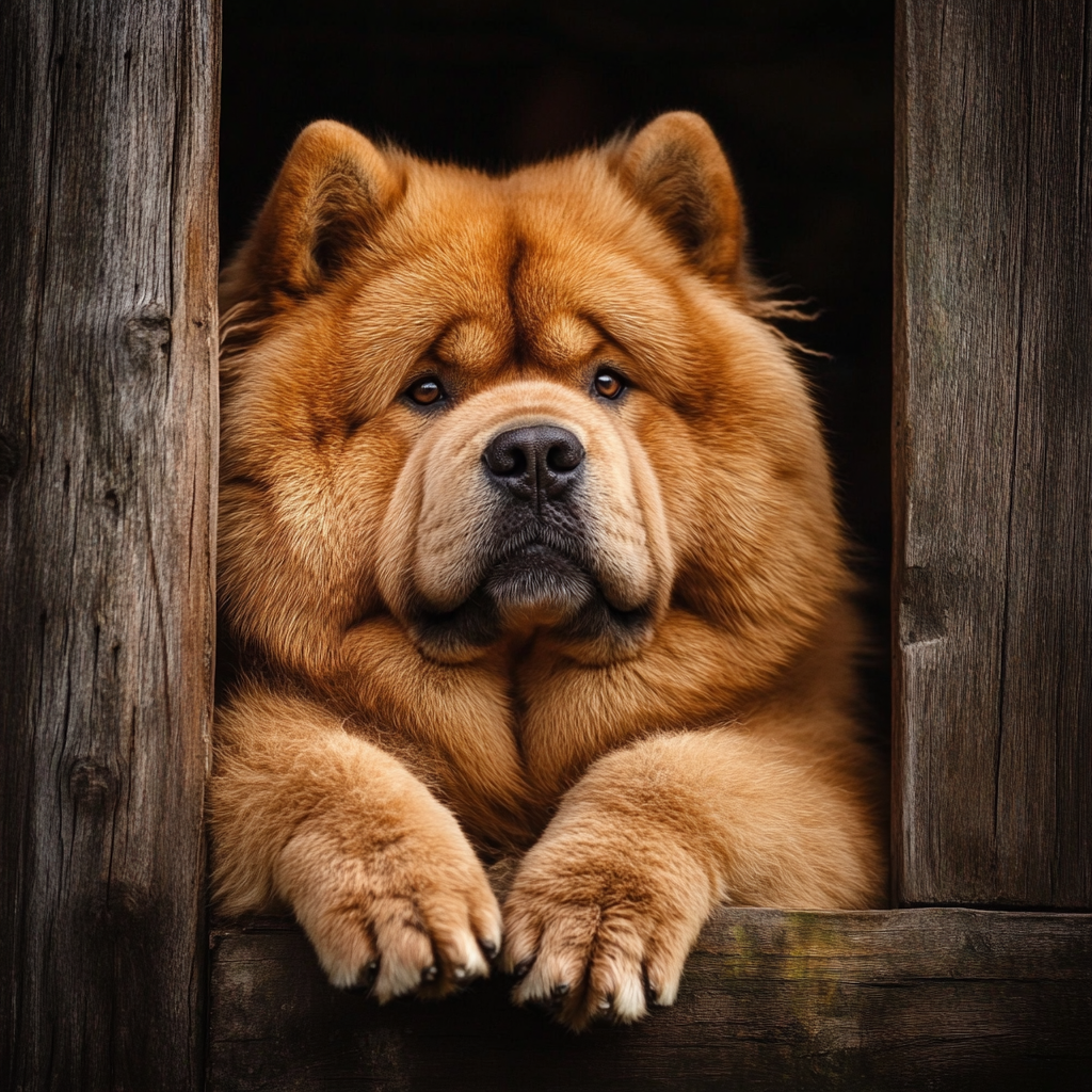 Chow Chow Dog Metal Wall Posters | Premium, Waterproof & Magnet-Mounted Art