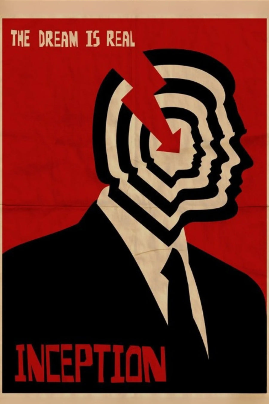 Inception Fanart Metal Wall Posters | Premium, Waterproof & Magnet-Mounted Art