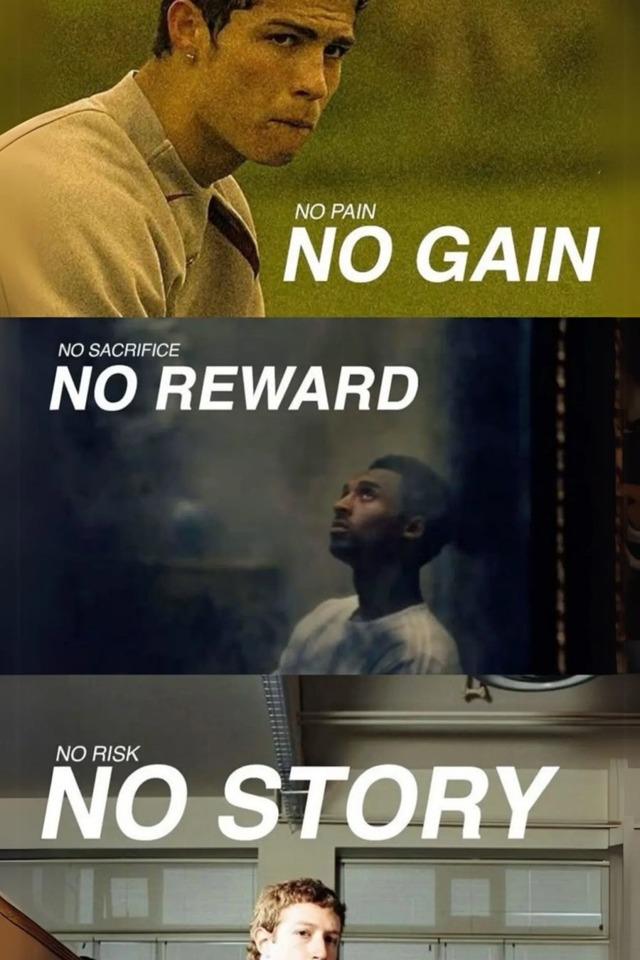 Top Athletes Motivational Metal Wall Posters | Premium, Waterproof & Magnet-Mounted Art