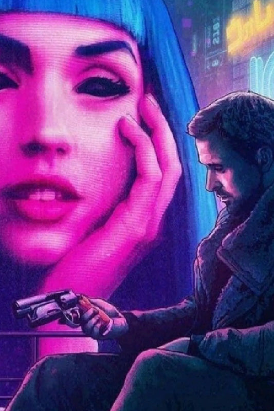 You Look Lonely Blade Runner 2049 Metal Wall Posters | Premium, Waterproof & Magnet-Mounted Art