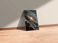A galaxy in space Metal Posters | Premium, Waterproof & Magnet-Mounted Art