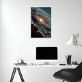 A galaxy in space Metal Posters | Premium, Waterproof & Magnet-Mounted Art