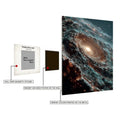 A galaxy in space Metal Posters | Premium, Waterproof & Magnet-Mounted Art