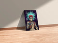 Akaza Demon Slayer Infinity Castle Metal Posters | Premium, Waterproof & Magnet-Mounted Art