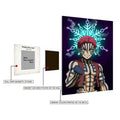 Akaza Demon Slayer Infinity Castle Metal Posters | Premium, Waterproof & Magnet-Mounted Art