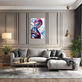 Akaza Demon Slayer Art Metal Posters | Premium, Waterproof & Magnet-Mounted Art