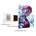 Akaza Demon Slayer Art Metal Posters | Premium, Waterproof & Magnet-Mounted Art
