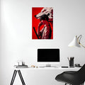 Aki Chainsaw Man Metal Posters | Premium, Fade-proof & Magnet-Mounted Art