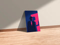 American Psycho Fanart Metal Wall Posters | Premium, Waterproof & Magnet-Mounted Art