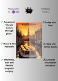 Amsterdam Netherlands Metal Posters | Premium, Waterproof & Magnet-Mounted Art
