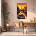 Amsterdam Netherlands Metal Posters | Premium, Waterproof & Magnet-Mounted Art