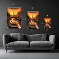 Amsterdam Netherlands Metal Posters | Premium, Waterproof & Magnet-Mounted Art