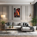 Anakin Dark Side Metal Wall Posters | Premium, Waterproof & Magnet-Mounted Art