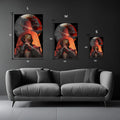 Anakin Dark Side Metal Wall Posters | Premium, Waterproof & Magnet-Mounted Art