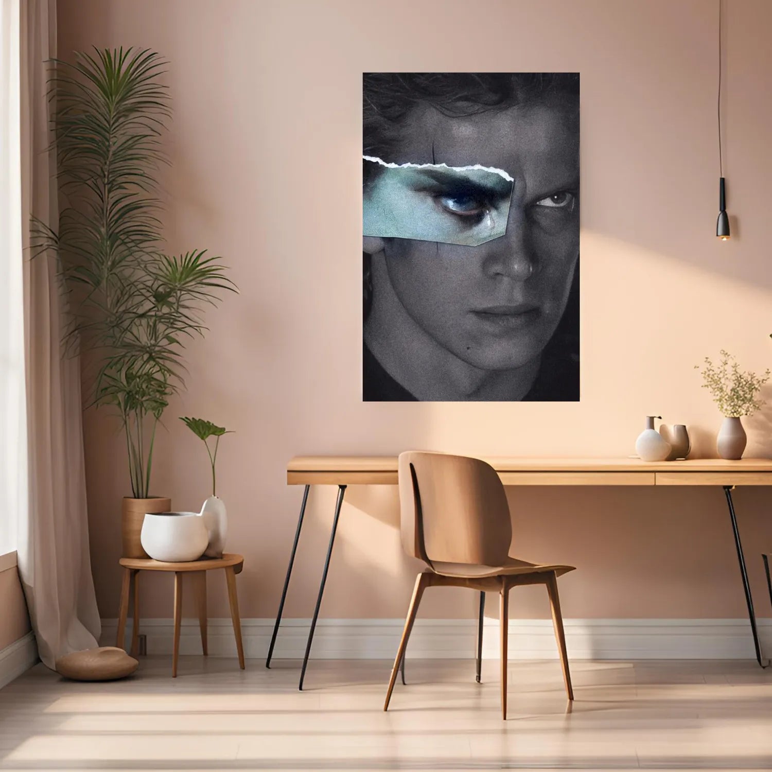 Anakin Skywalker Lucifer Metal Wall Posters | Premium, Waterproof & Magnet-Mounted Art