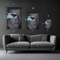 Anakin Skywalker Lucifer Metal Wall Posters | Premium, Waterproof & Magnet-Mounted Art