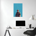 Arthur Red Dead Redemption Metal Wall Posters | Premium, Waterproof & Magnet-Mounted Art