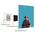 Arthur Red Dead Redemption Metal Wall Posters | Premium, Waterproof & Magnet-Mounted Art