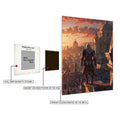 Assassin_s creed Ezio on top Metal Posters | Premium, Waterproof & Magnet-Mounted Art