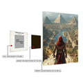 Assassin_s creed Origin Egypt Metal Posters | Premium, Waterproof & Magnet-Mounted Art