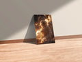 Astronaut Skull in Magic Space Metal Wall Posters | Premium, Waterproof & Magnet-Mounted Art