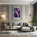 Astronaut in a trip Metal Wall Posters | Premium, Waterproof & Magnet-Mounted Art