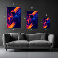 Astronaut in the void Metal Wall Posters | Premium, Waterproof & Magnet-Mounted Art
