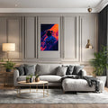 Astronaut in space Metal Wall Posters | Premium, Waterproof & Magnet-Mounted Art