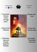 Attack on Titan The Final Season Metal Posters | Premium, Waterproof & Magnet-Mounted Art