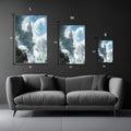 A wizard in fantasy World Metal Wall Posters | Premium, Waterproof & Magnet-Mounted Art