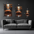 BMW Front Metal Wall Posters | Premium, Waterproof & Magnet-Mounted Art
