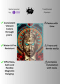 Baba Yaga John Wick Metal Posters | Premium, Waterproof & Magnet-Mounted Art