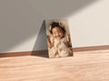 Baby Cute Pet Photoshoot Metal Wall Posters | Premium, Waterproof & Magnet-Mounted Art