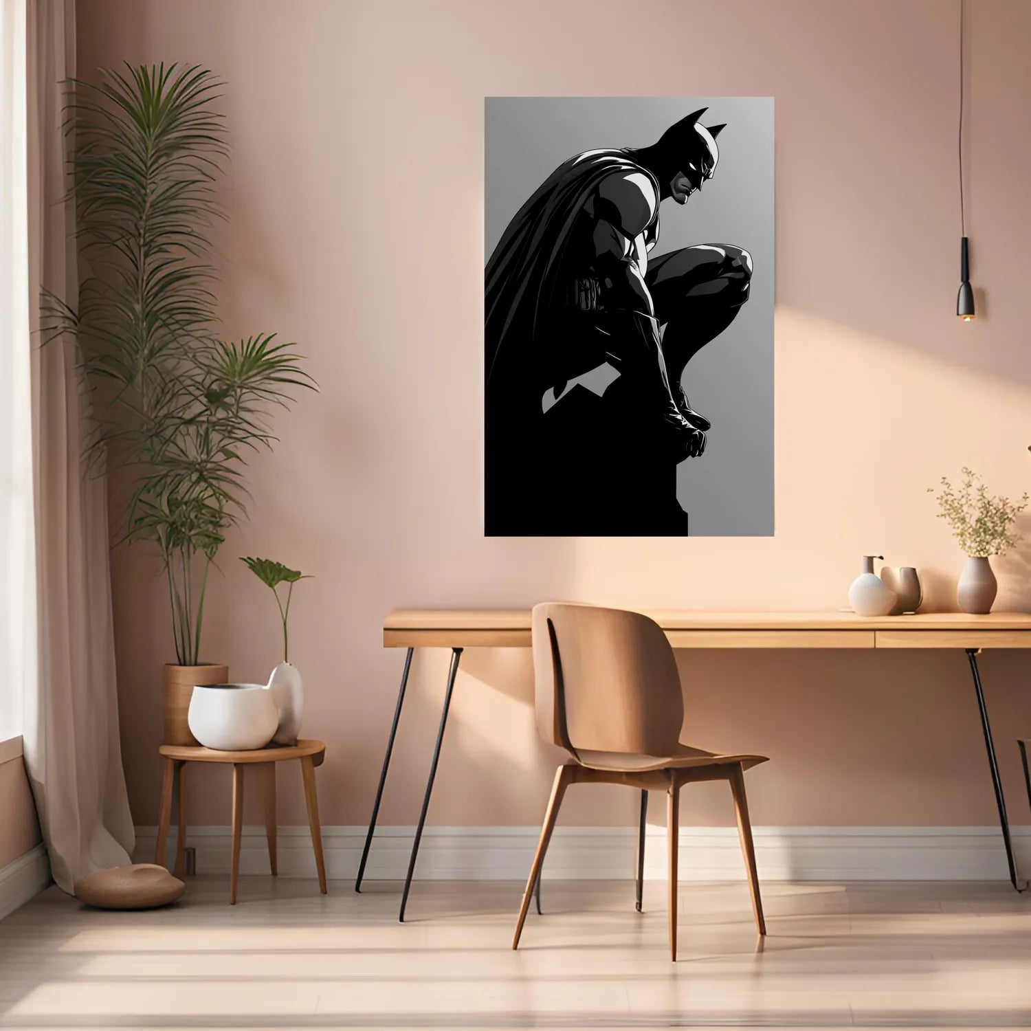 Batman Arkham Knight Metal Wall Posters | Premium, Waterproof & Magnet-Mounted Art