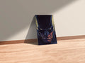 Batman Justice Stare Metal Wall Posters | Premium, Waterproof & Magnet-Mounted Art