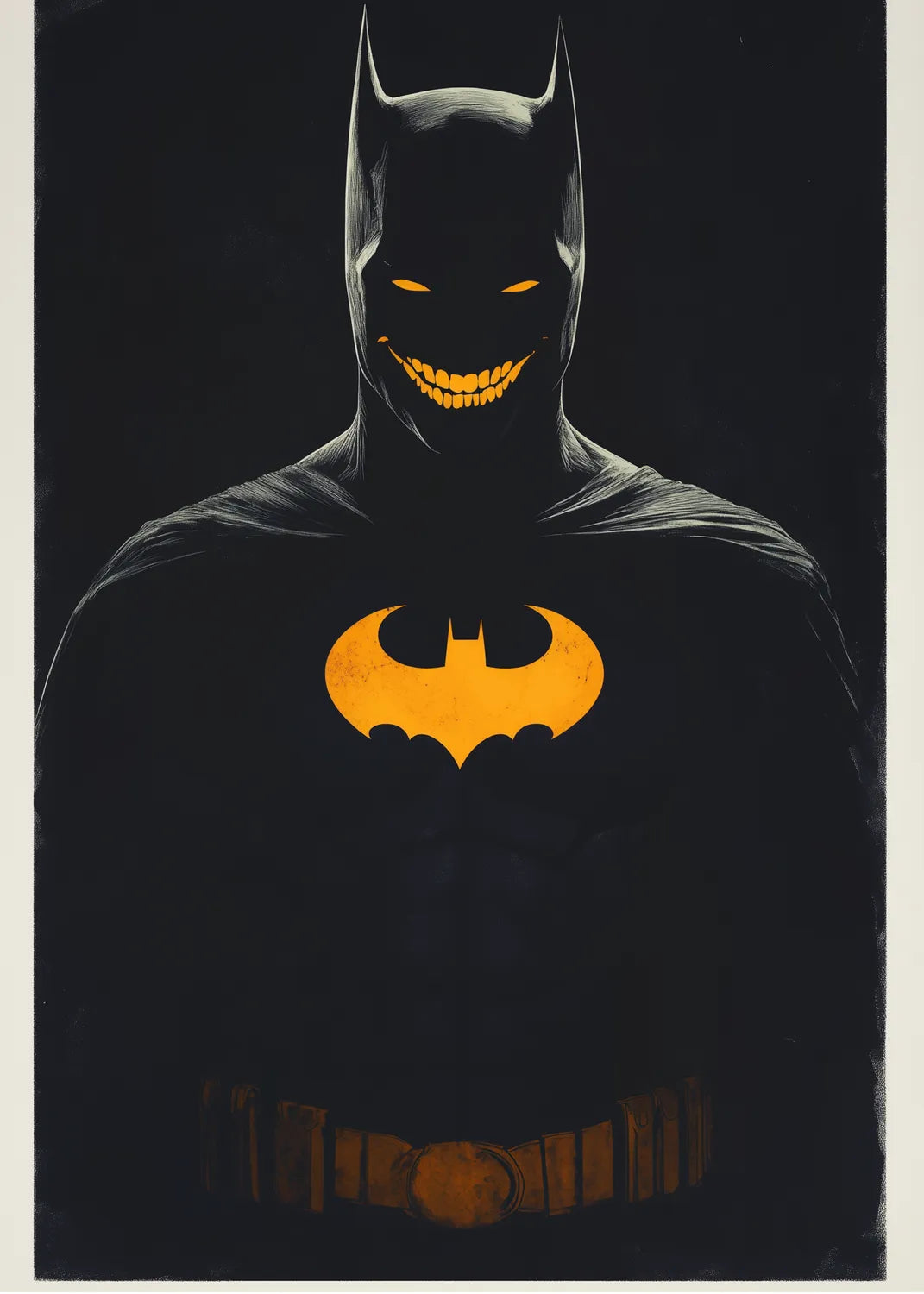 Batman X Joker Metal Poster Metal Wall Posters | Premium, Waterproof & Magnet-Mounted Art