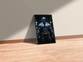 Batman in modern Batsuit Metal Wall Posters | Premium, Waterproof & Magnet-Mounted Art