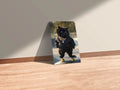 Black Cat Swag Metal Wall Posters | Premium, Waterproof & Magnet-Mounted Art
