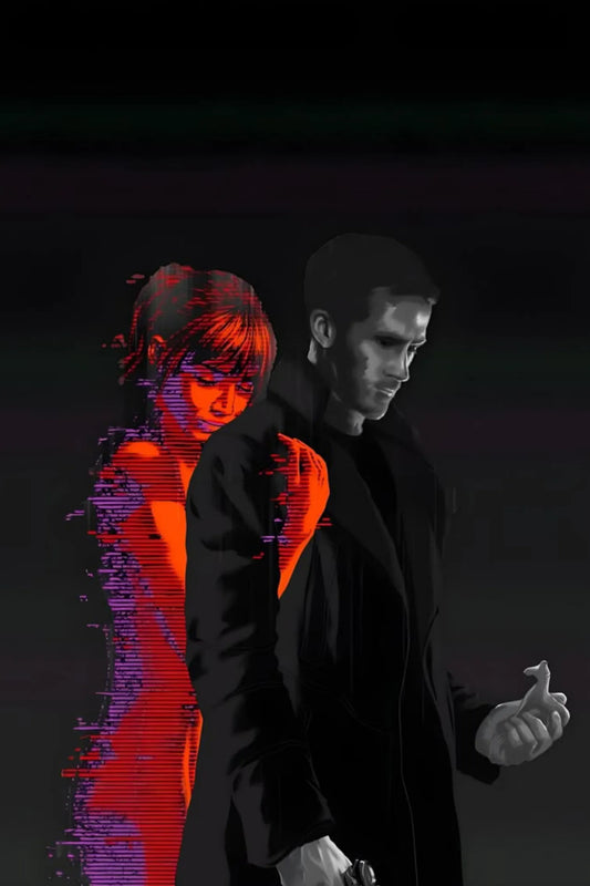 Blade Runner 2049 Fanart Metal Wall Posters | Premium, Waterproof & Magnet-Mounted Art