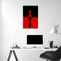 Born To be a king Motivational Metal Wall Posters | Premium, Waterproof & Magnet-Mounted Art
