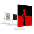 Born To be a king Motivational Metal Wall Posters | Premium, Waterproof & Magnet-Mounted Art