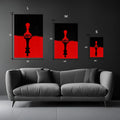 Born To be a king Motivational Metal Wall Posters | Premium, Waterproof & Magnet-Mounted Art