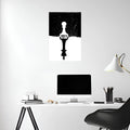 Born to be King Wall Metal Wall Posters | Premium, Waterproof & Magnet-Mounted Art