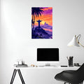 Brazil Metal Posters | Premium, Waterproof & Magnet-Mounted Art