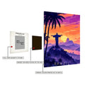 Brazil Metal Posters | Premium, Waterproof & Magnet-Mounted Art