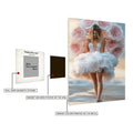 Bride with Flowers Photography Metal Wall Posters | Premium, Waterproof & Magnet-Mounted Art