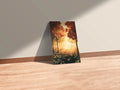 Calm Forest Metal Wall Posters | Premium, Waterproof & Magnet-Mounted Art